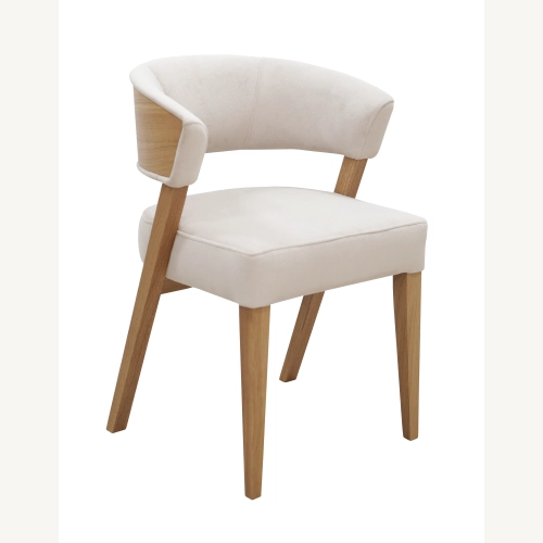 PRODUCENT Krzesło Drewno Lite Dębowe KR-206 Tkanina